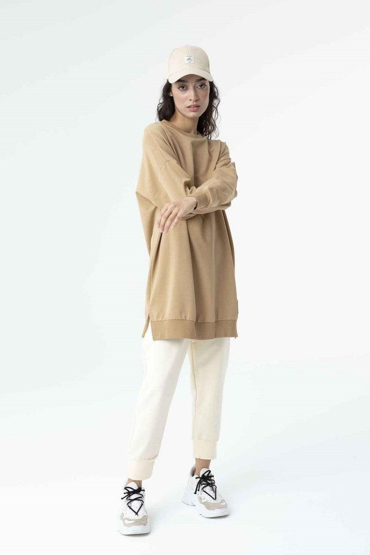 Basic Tunic - Brown - modestanbul