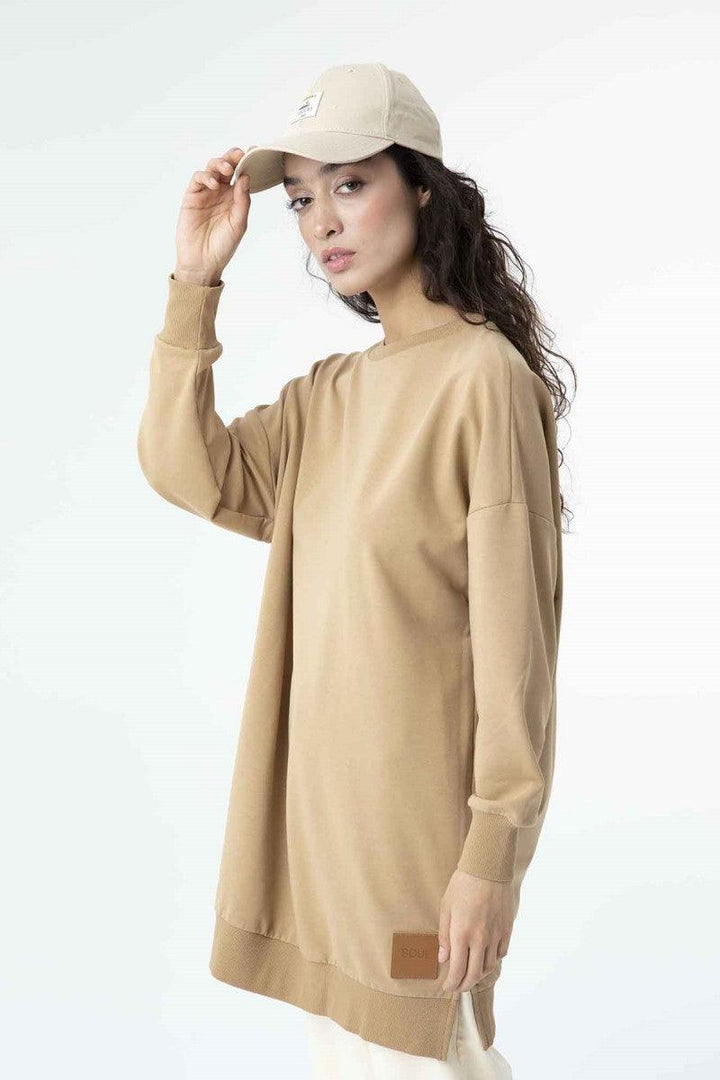 Basic Tunic - Brown - modestanbul