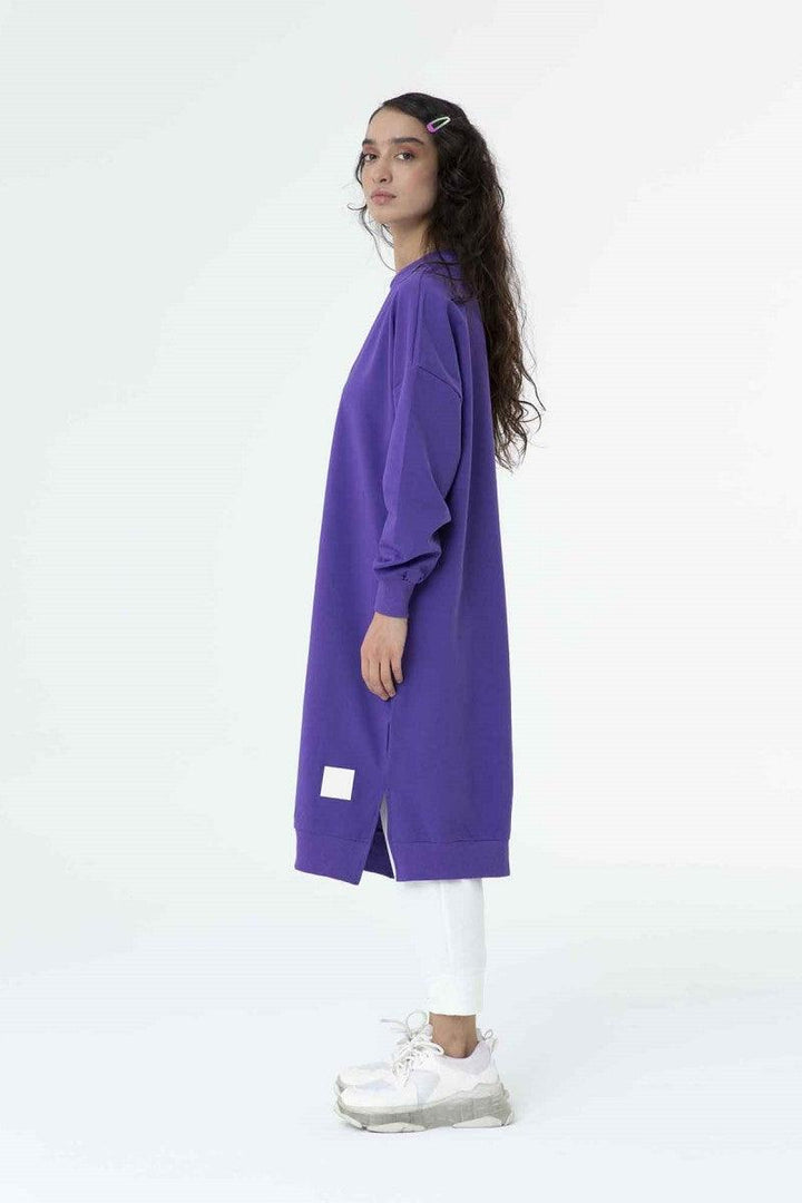 Basic Tunic - Purple - modestanbul