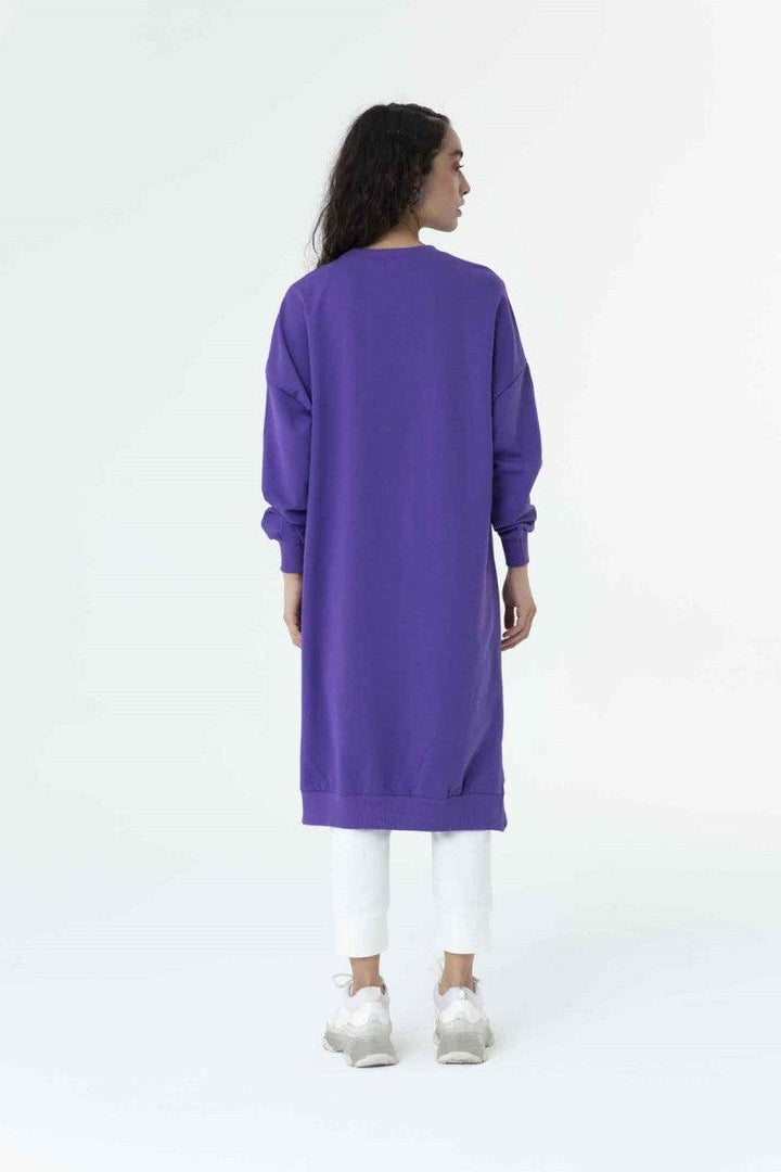 Basic Tunic - Purple - modestanbul