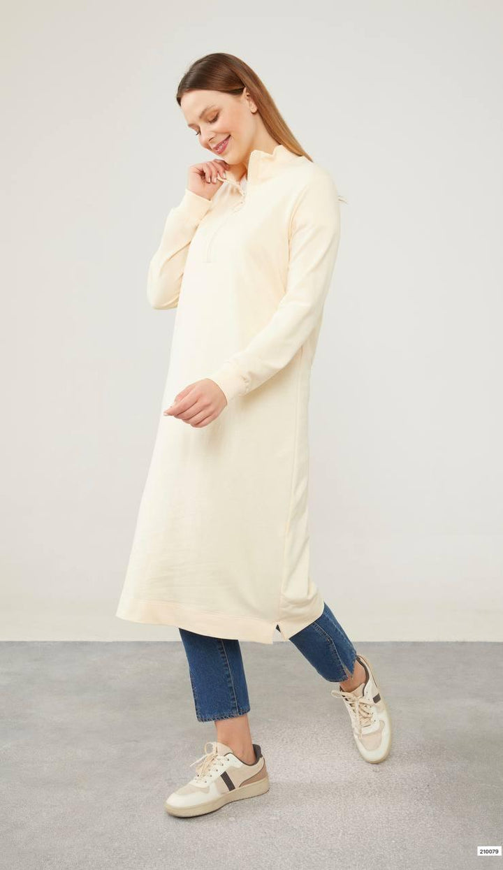 Tunic - Beige - modestanbul