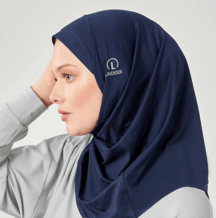 Hijab Sport - Navy Blue - modestanbul