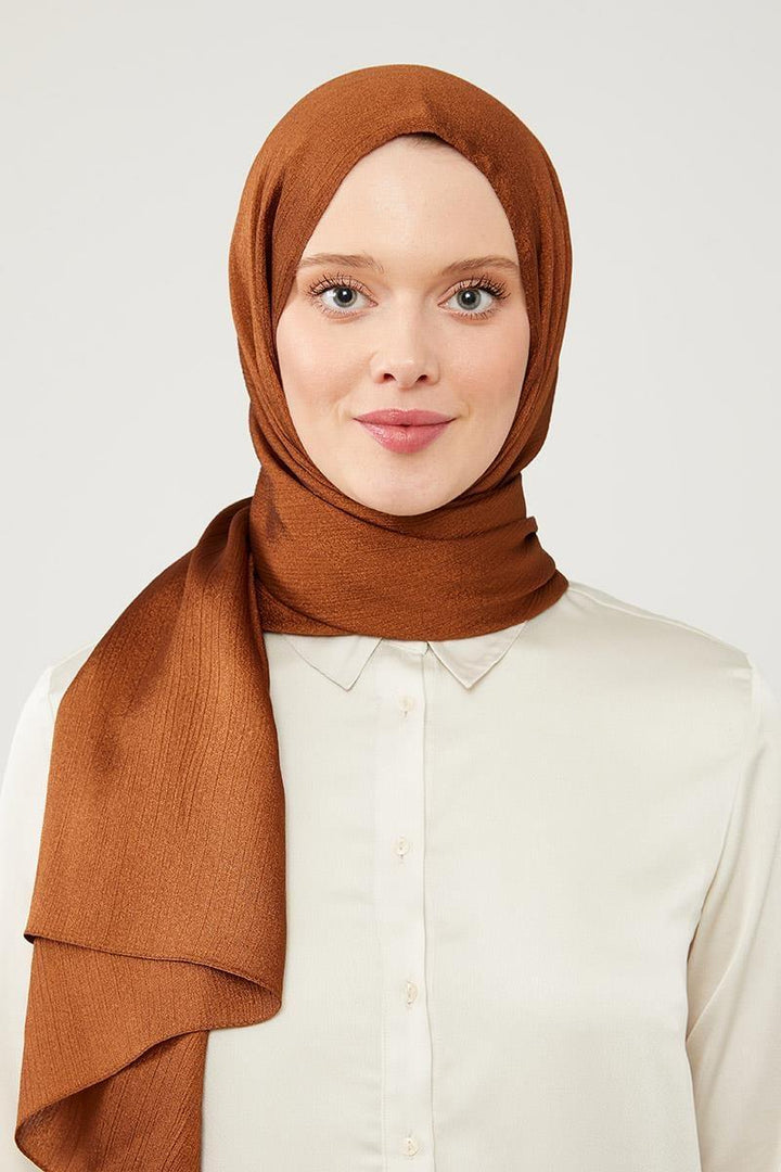 Crystal Yoryo Shawl - Copper - modestanbul