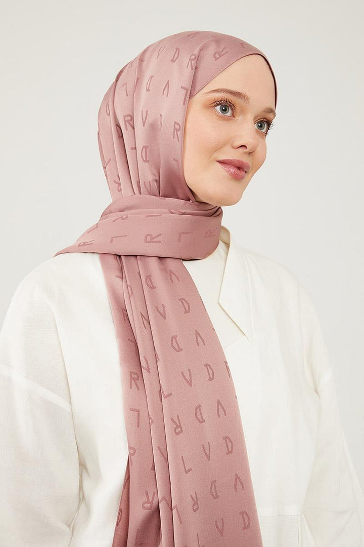 Jakar Shawl - Rose - modestanbul