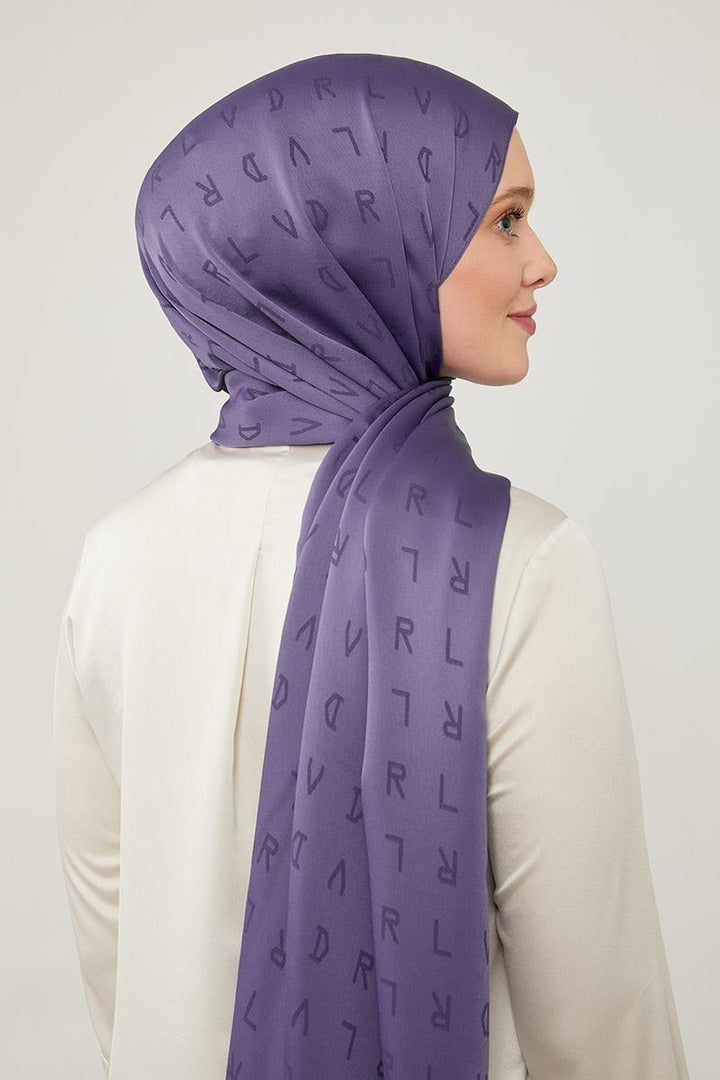 Jakar Shawl - Purple - modestanbul