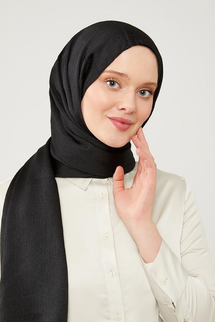 Crystal Yoryo Shawl - Black - modestanbul