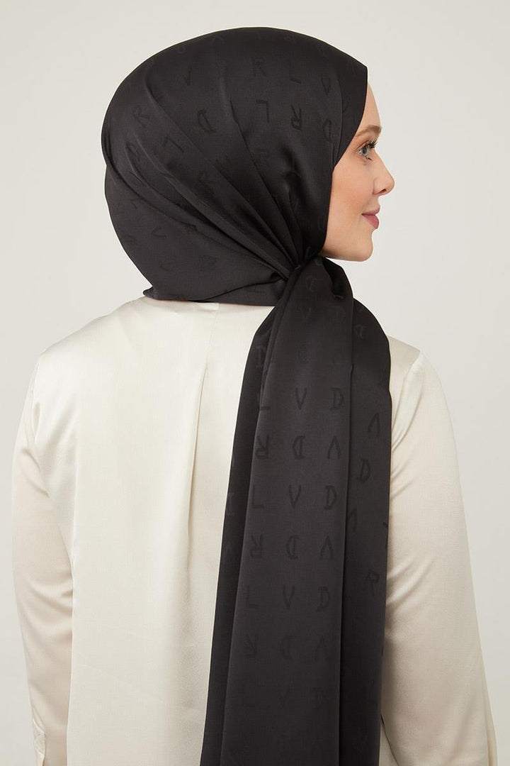 Jakar Shawl - Black - modestanbul