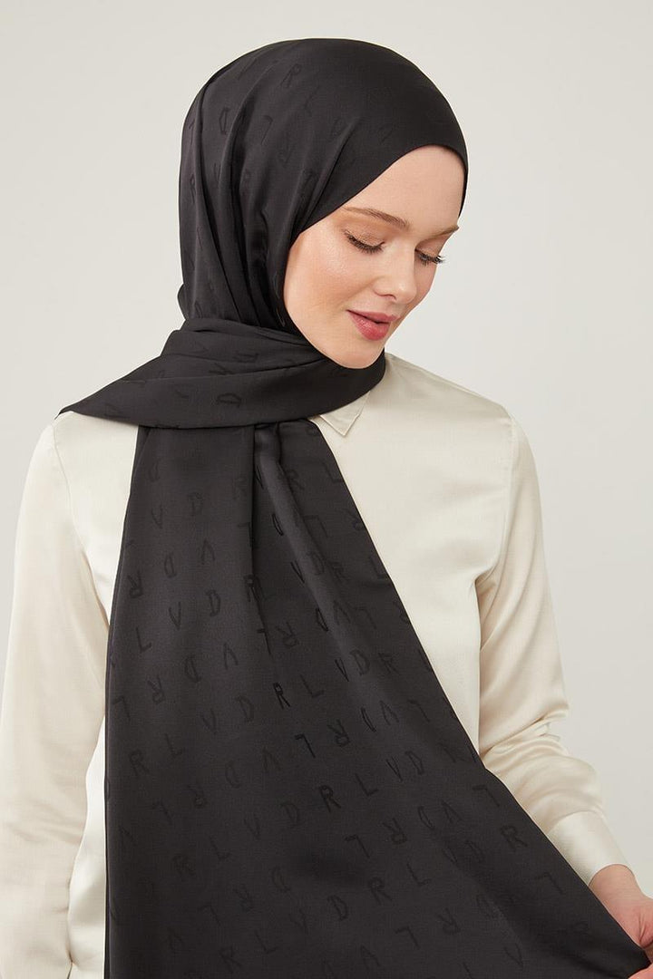 Jakar Shawl - Black - modestanbul