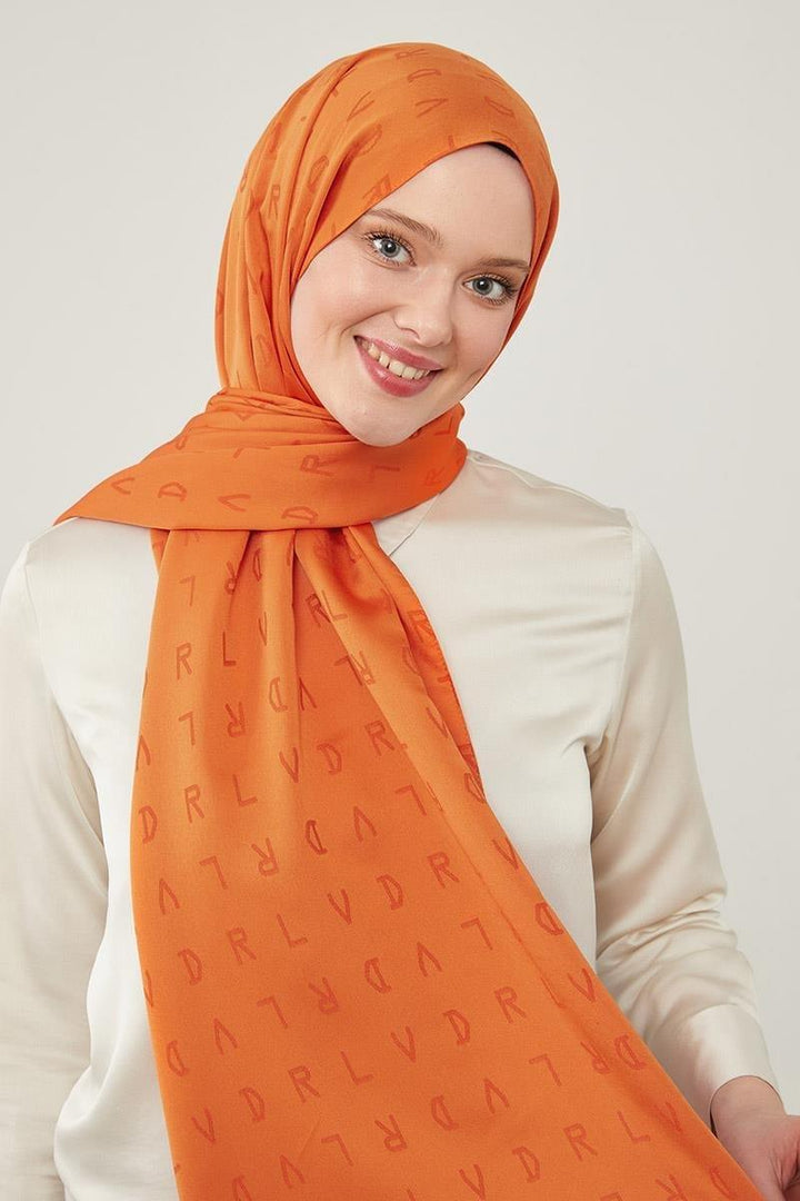 Jakar Shawl - Brick Red - modestanbul