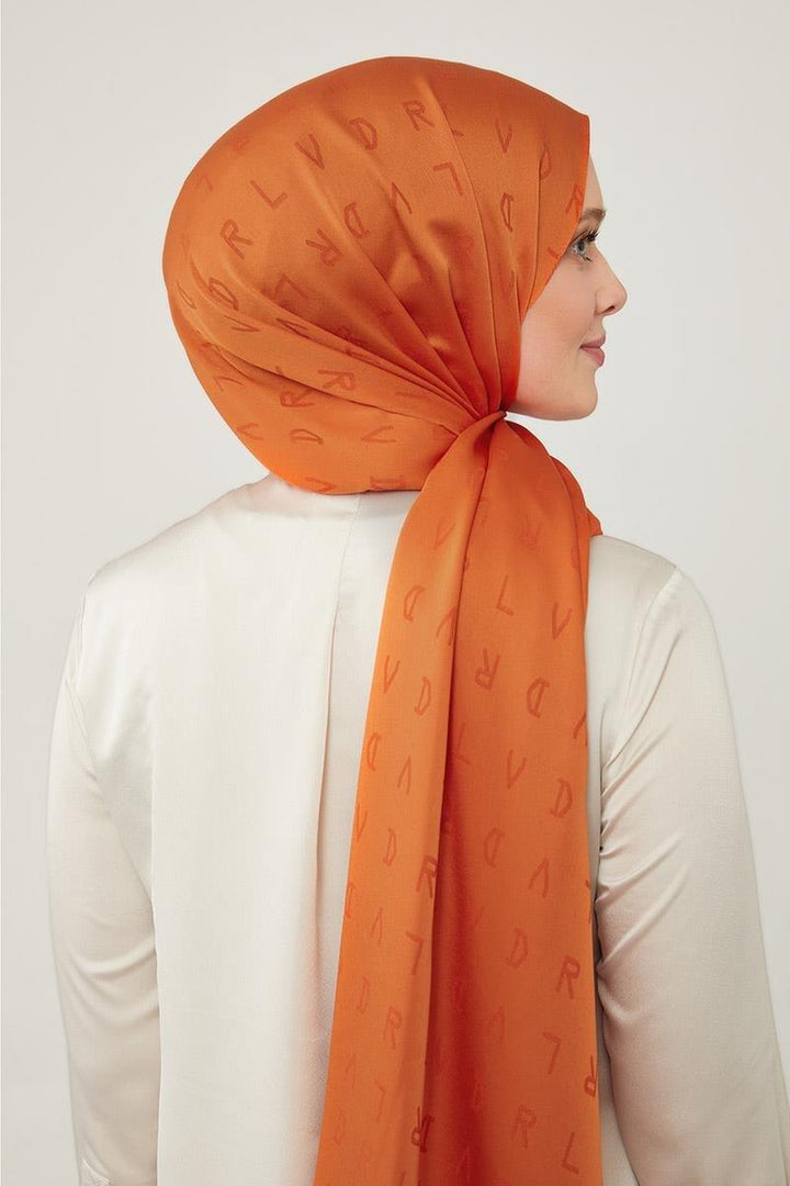 Jakar Shawl - Brick Red - modestanbul