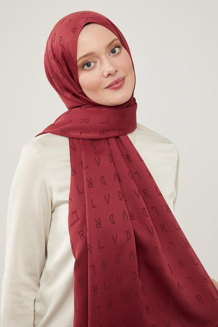 Jakar Shawl - Cherry - modestanbul