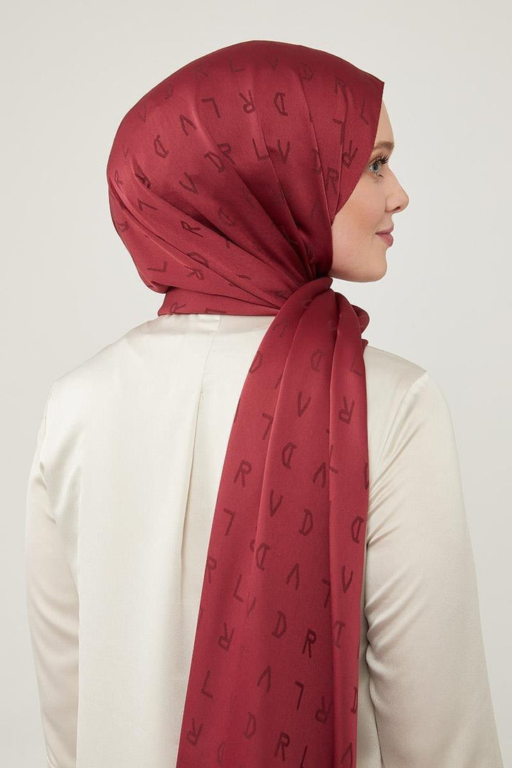 Jakar Shawl - Cherry - modestanbul