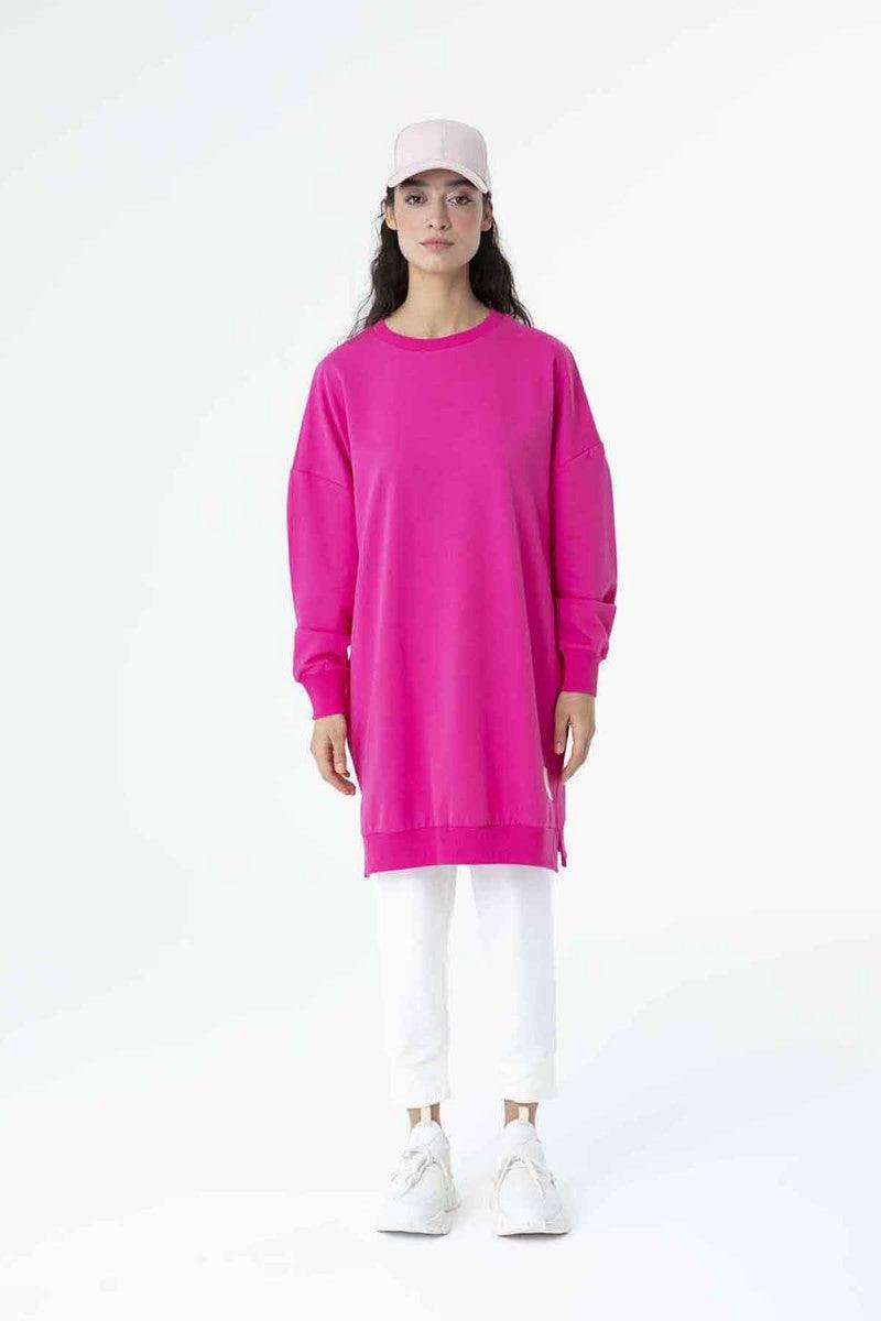 Basic Tunic - Fuchsia - modestanbul