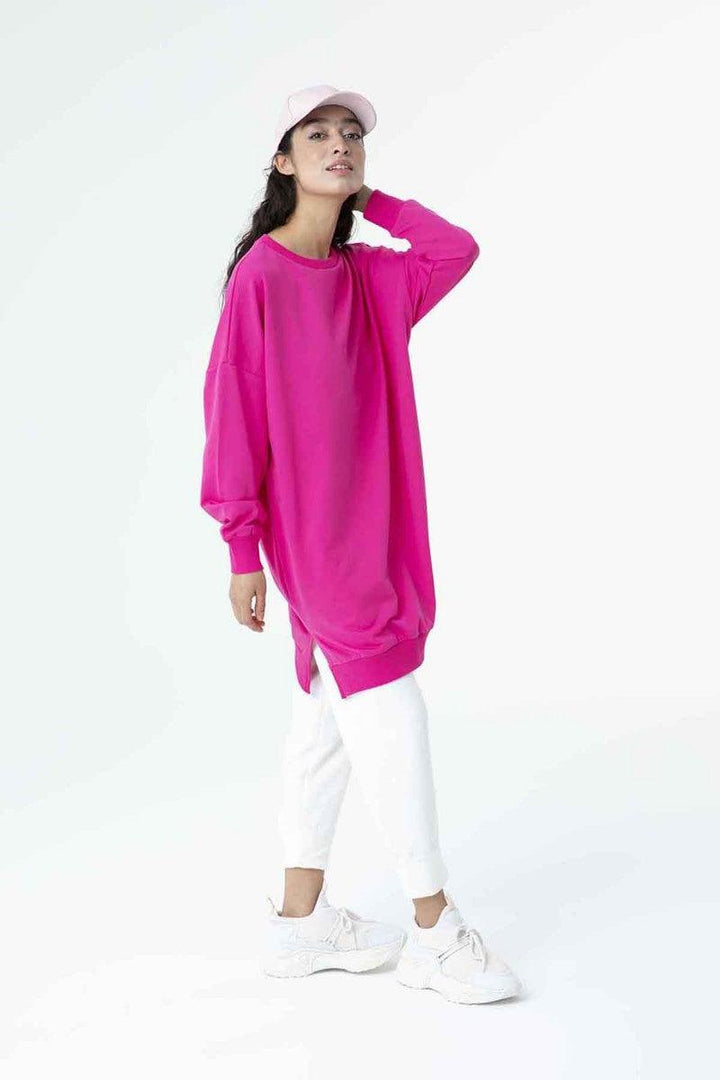 Basic Tunic - Fuchsia - modestanbul