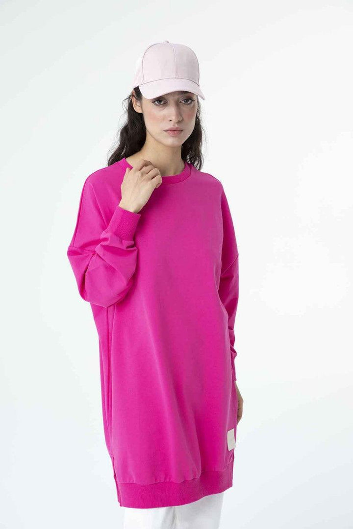 Basic Tunic - Fuchsia - modestanbul