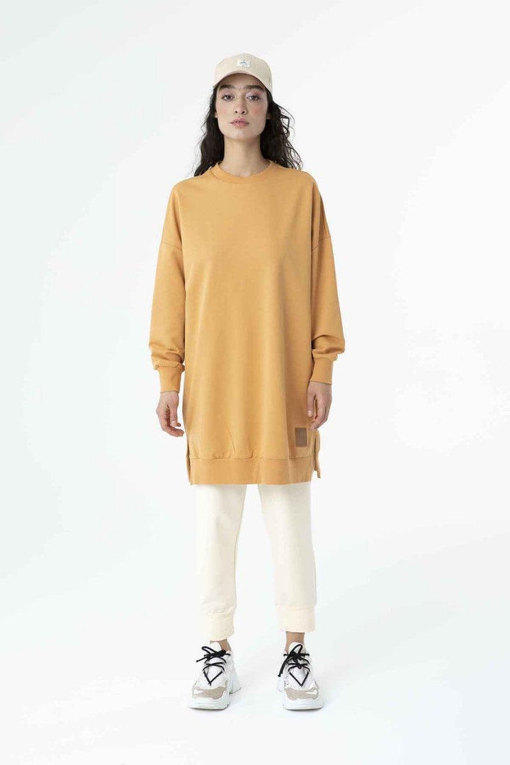 Basic Tunic - Ecru - modestanbul