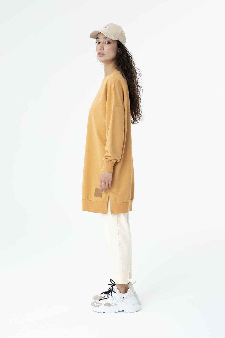 Basic Tunic - Ecru - modestanbul