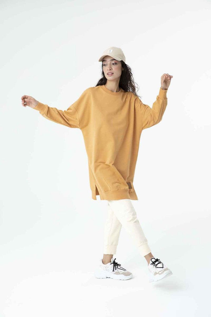 Basic Tunic - Ecru - modestanbul