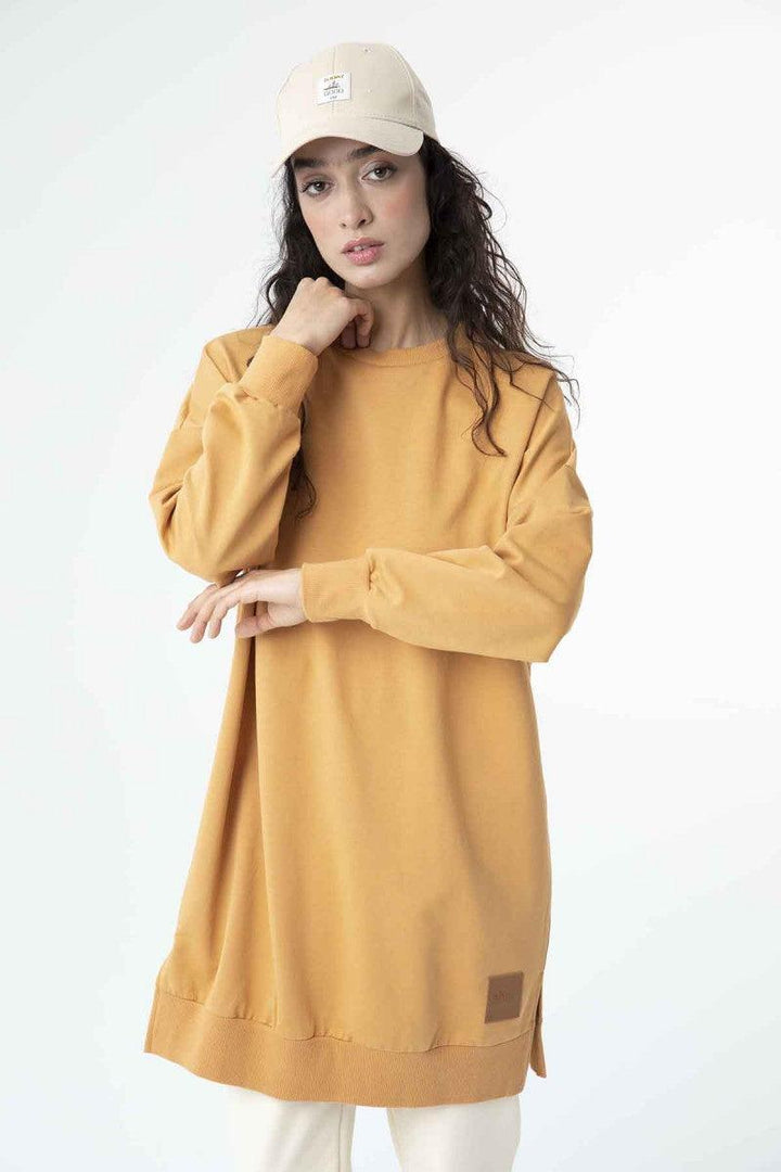 Basic Tunic - Ecru - modestanbul