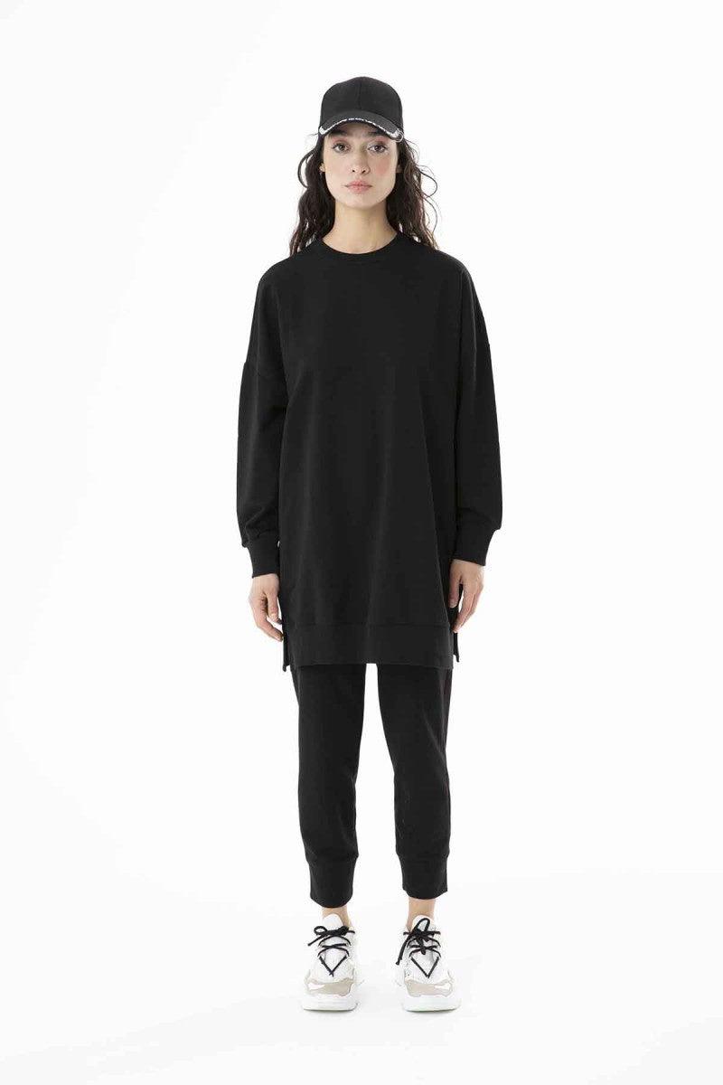 Basic Tunic - Black - modestanbul