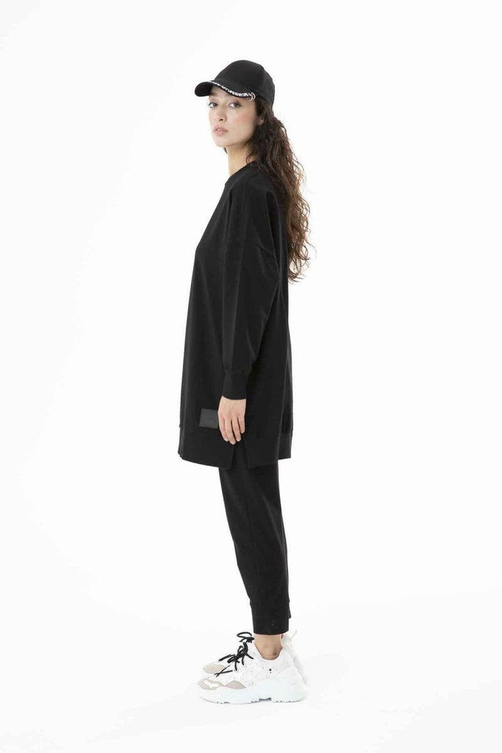 Basic Tunic - Black - modestanbul