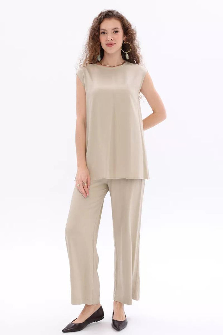 Triple Trouser Set - Daphne - modestanbul